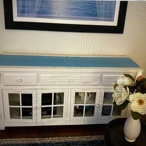 NWT  Pier 1 table runner. 14 X 72 BLUE